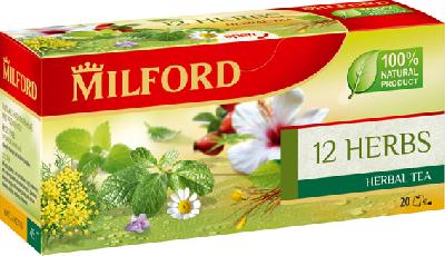 12 Трав - травяной чай Милфорд 